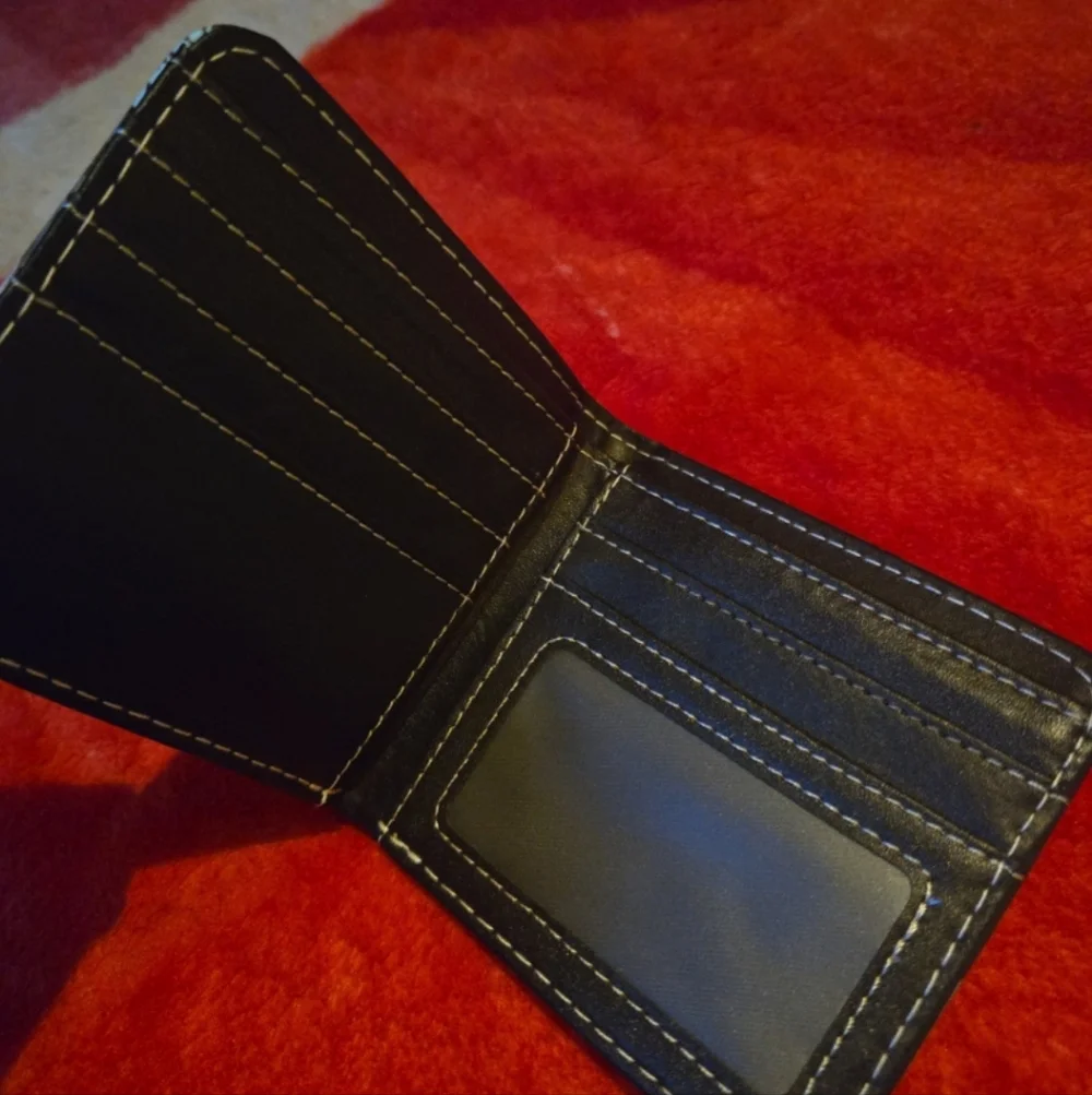 Anime-Inspired Blue and Tan Money Clip